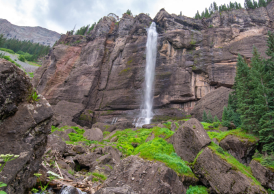 bridal veil falls black bear pass