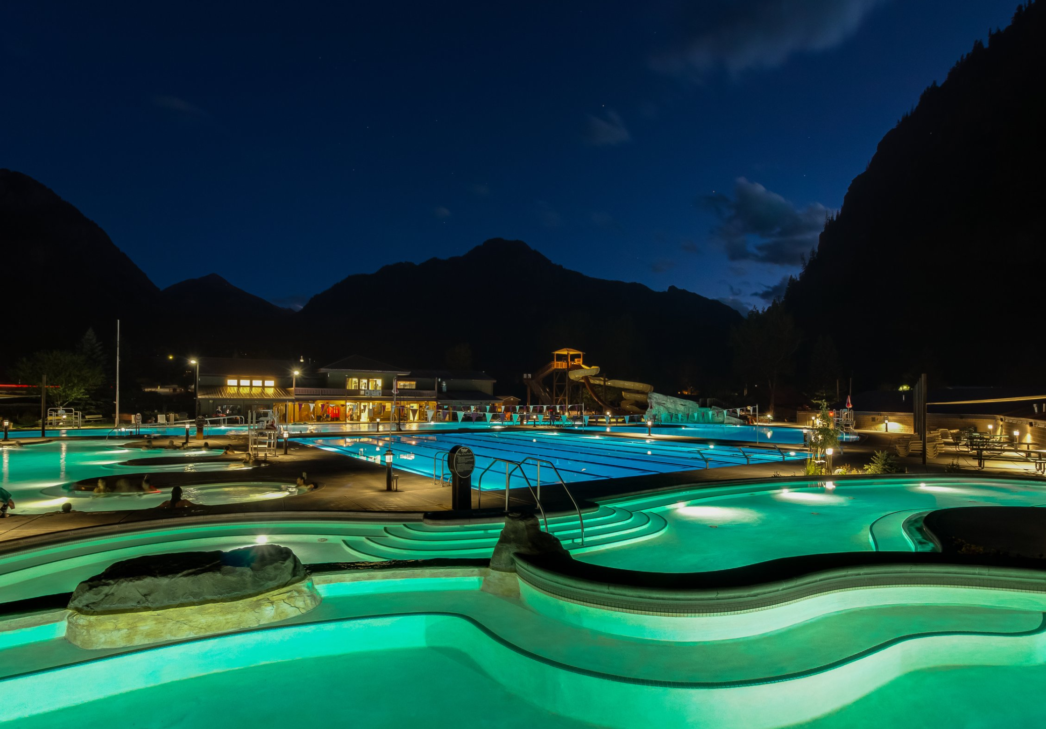 Hot springs near telluride and ouray