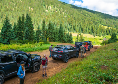 Easy mountain pass near telluride colorado